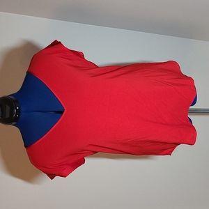 Express Red short sleeved top